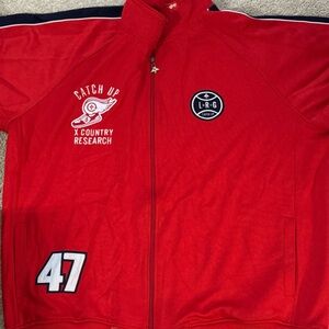 LRG Vibrant Red Zip-Up Jacket